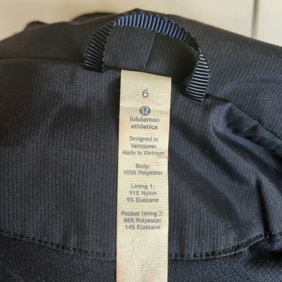 Lululemon Nonstop Jacket Women's Size 6 Inkwell - Picture 11 of 12